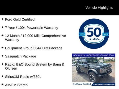 2022 Ford Bronco Badlands