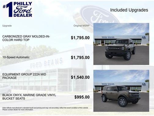 Gray 2026 Ford Bronco Big Bend