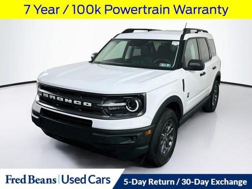 Oxford White 2024 Ford Bronco Sport Big Bend