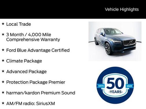 2022 Volvo XC90 T6 Momentum 7 Passenger