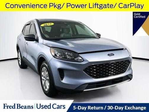 Ice Blue 2022 Ford Escape SE