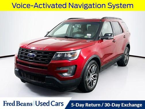 Ruby Red Metallic 2016 Ford Explorer Sport