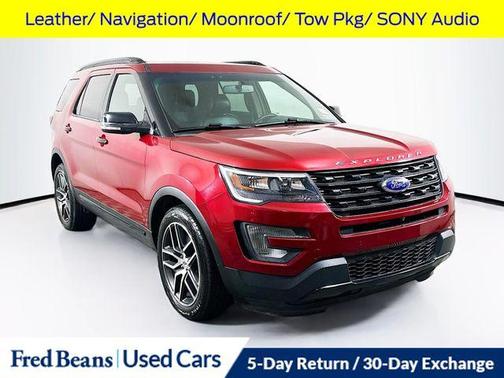 Ruby Red Metallic 2016 Ford Explorer Sport
