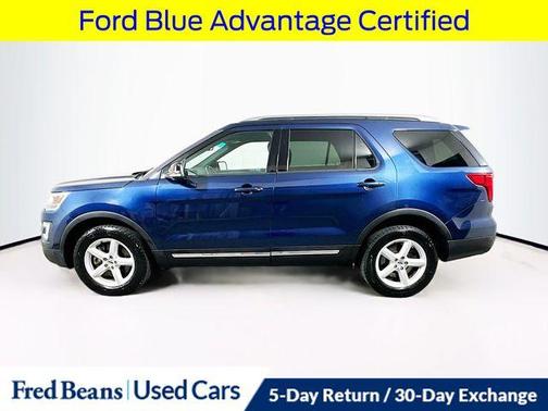Blue Jeans Metallic 2017 Ford Explorer XLT
