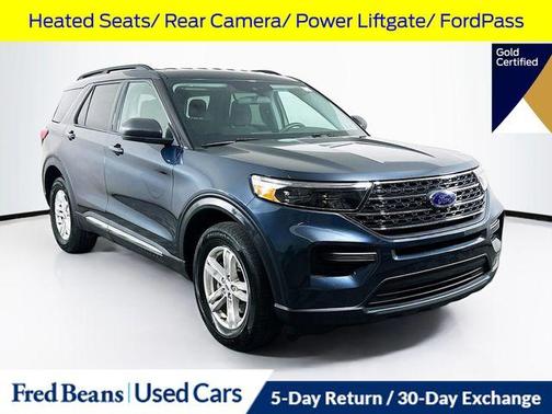 Stone Blue Metallic 2023 Ford Explorer XLT