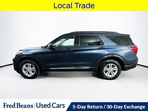 Stone Blue Metallic 2023 Ford Explorer XLT