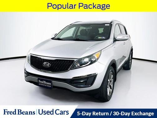 Bright Silver 2014 Kia Sportage LX