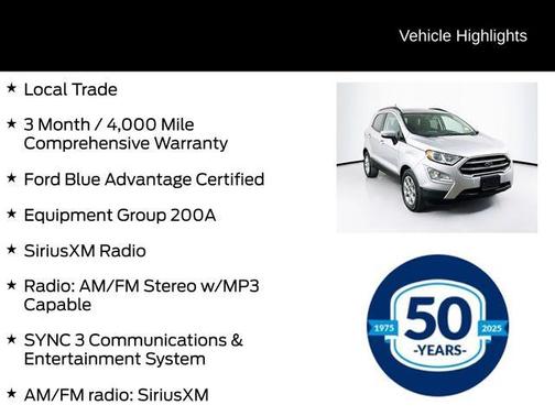 2020 Ford EcoSport SE