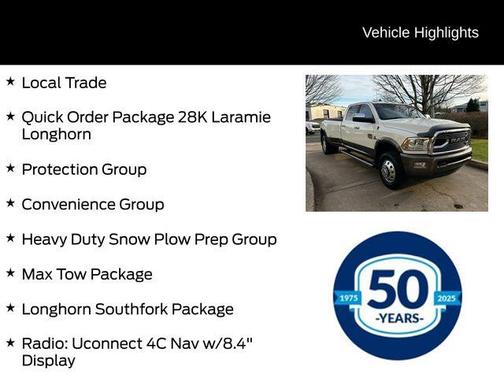 2018 RAM 3500 Longhorn