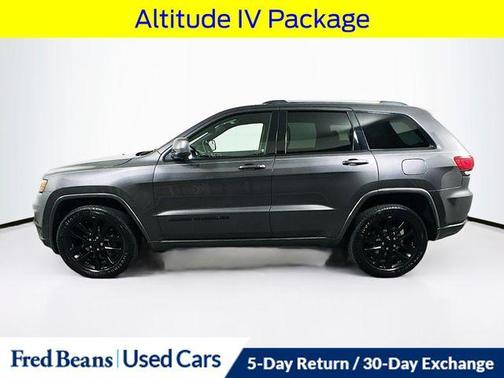 Granite Crystal Clearcoat Metallic 2018 Jeep Grand Cherokee Altitude