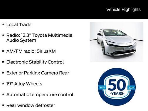 2026 Toyota Prius XLE