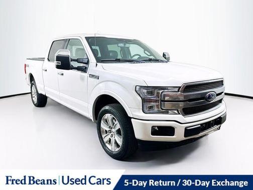 Star White 2020 Ford F-150 Platinum