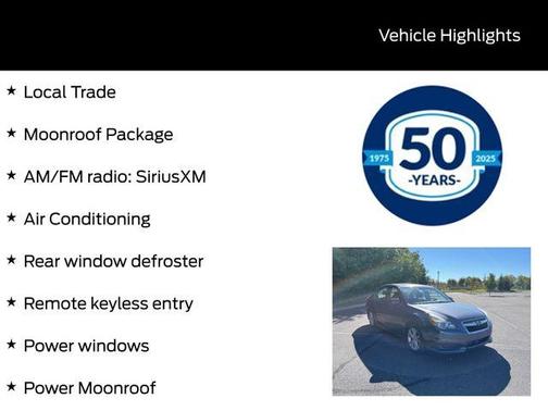 2014 Subaru Legacy 2.5i Premium