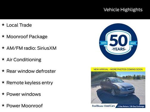 2014 Subaru Legacy 2.5i Premium