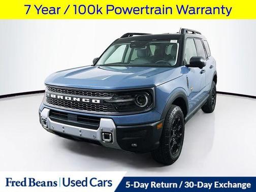Azure Gray Metallic 2025 Ford Bronco Sport Badlands