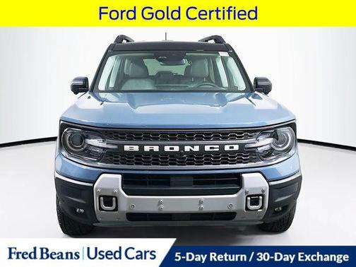 Azure Gray Metallic 2025 Ford Bronco Sport Badlands