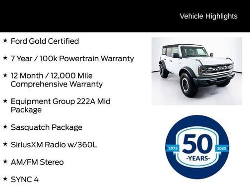 2022 Ford Bronco Big Bend