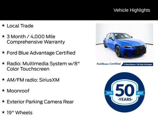 2023 Lexus IS 350 F Sport