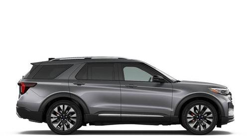 Gray 2026 Ford Explorer Platinum