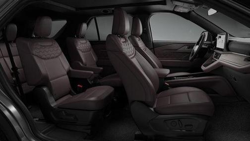 Gray 2026 Ford Explorer Platinum