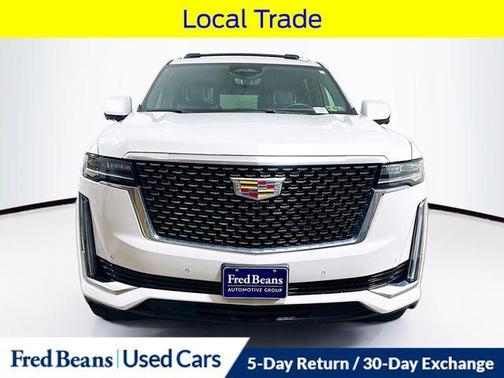 Crystal White Tri-Coat 2023 Cadillac Escalade ESV Premium Luxury