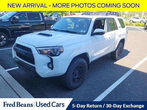 Super White 2019 Toyota 4Runner TRD Pro