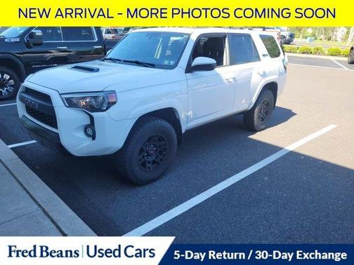 Super White 2019 Toyota 4Runner TRD Pro