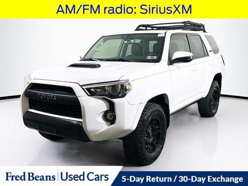Super White 2019 Toyota 4Runner TRD Pro