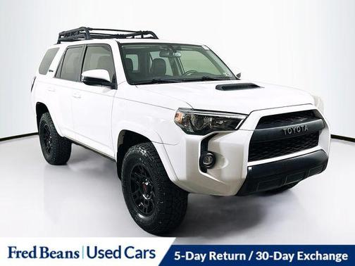 Super White 2019 Toyota 4Runner TRD Pro
