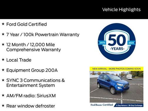 2021 Ford EcoSport SE