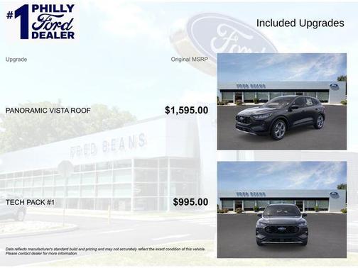 Black Metallic 2026 Ford Escape ST-Line Select
