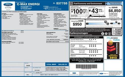 2013 Ford C-Max Energi SEL