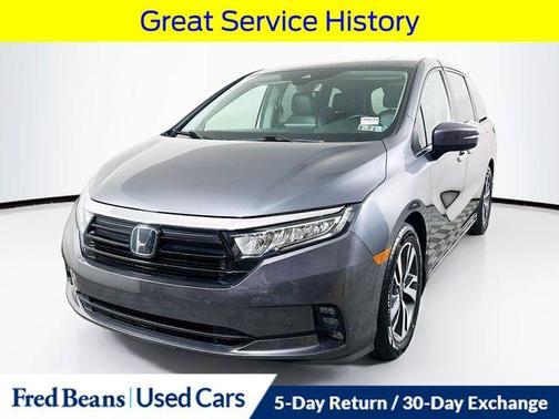 Sonic Gray Pearl 2023 Honda Odyssey Touring