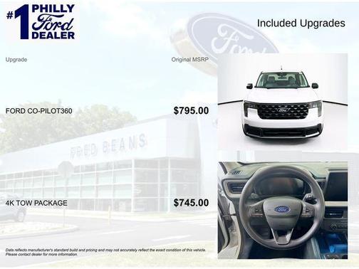 Oxford White 2026 Ford Maverick XLT