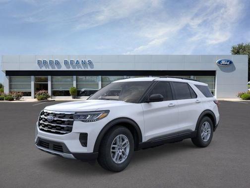 White 2026 Ford Explorer Active
