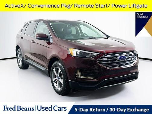 Burgundy Velvet Metallic Tinted Clearcoat 2022 Ford Edge SEL