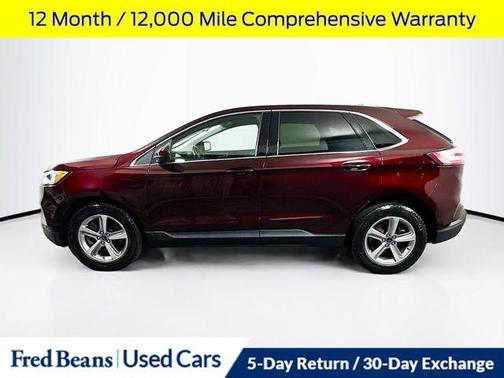 Burgundy Velvet Metallic Tinted Clearcoat 2022 Ford Edge SEL