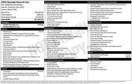 2023 Hyundai KONA N Line