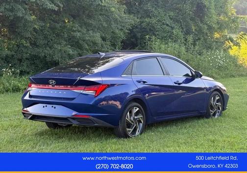 Intense Blue 2024 Hyundai ELANTRA SEL