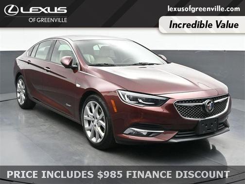 2019 Buick Regal Sportback AWD Avenir