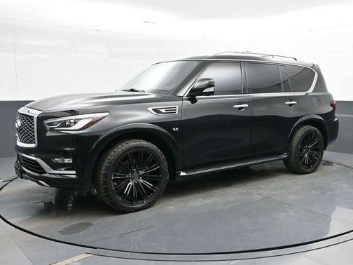 Mineral Black 2019 INFINITI QX80 Luxe