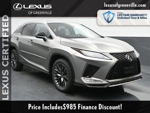 2022 Lexus RX 350 F SPORT Appearance