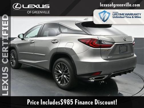 2022 Lexus RX 350 F SPORT Appearance