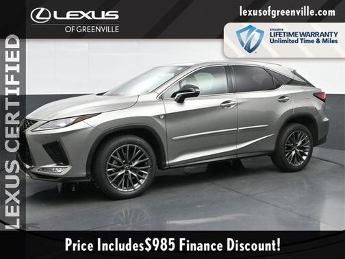 2022 Lexus RX 350 F SPORT Appearance