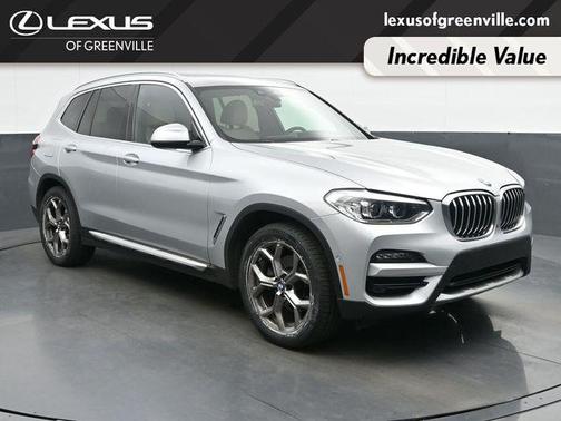 Glacier Silver Metallic 2021 BMW X3 sDrive30i