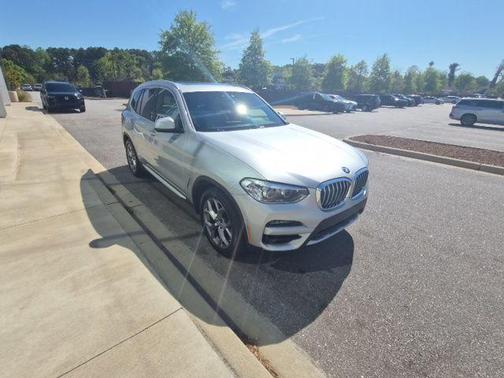 Glacier Silver Metallic 2021 BMW X3 sDrive30i