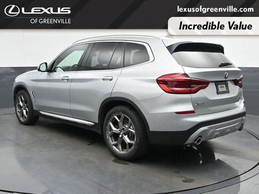 Glacier Silver Metallic 2021 BMW X3 sDrive30i