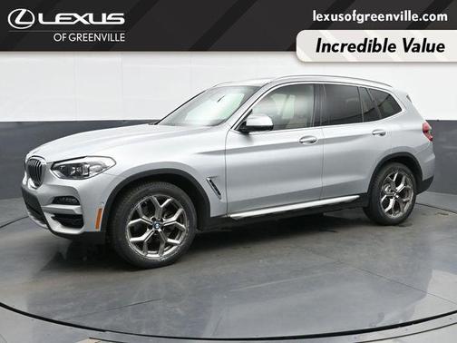 Glacier Silver Metallic 2021 BMW X3 sDrive30i