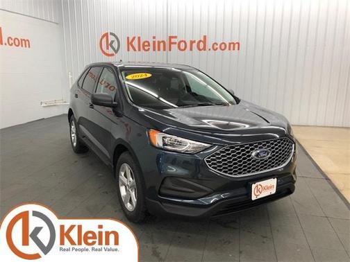 Stone Blue Metallic 2024 Ford Edge SE SUV