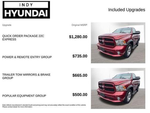 2015 RAM 1500 Tradesman/Express